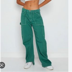 Lioness Miami Vice Pant Green size small